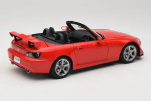 Honda S2000 AP2 Type S New Formula Red MotorHelix 1:18 M85112 Metal - imaginea 4 din 9