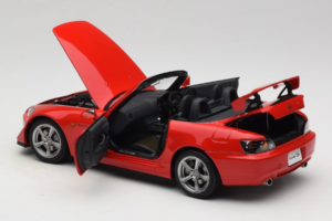 Honda S2000 AP2 Type S New Formula Red MotorHelix 1:18 M85112 Metal - imaginea 6 din 9