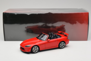 Honda S2000 AP2 Type S New Formula Red MotorHelix 1:18 M85112 Metal - imaginea 9 din 9