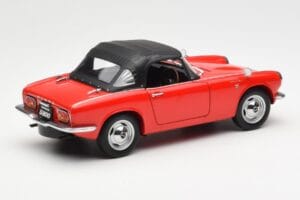 Honda S800 Roadster Roșu AUTOart 1:18 73276 Metal - imaginea 3 din 8