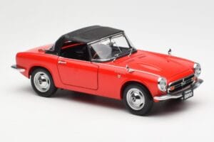 Honda S800 Roadster Roșu AUTOart 1:18 73276 Metal - imaginea 6 din 8