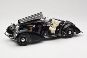 Horch 855 Roadster Negru Sun Star 1:18 2401 Metal - imaginea 2 din 8