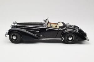 Horch 855 Roadster Negru Sun Star 1:18 2401 Metal - imaginea 4 din 8