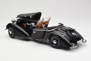 Horch 855 Roadster Negru Sun Star 1:18 2401 Metal - imaginea 5 din 8