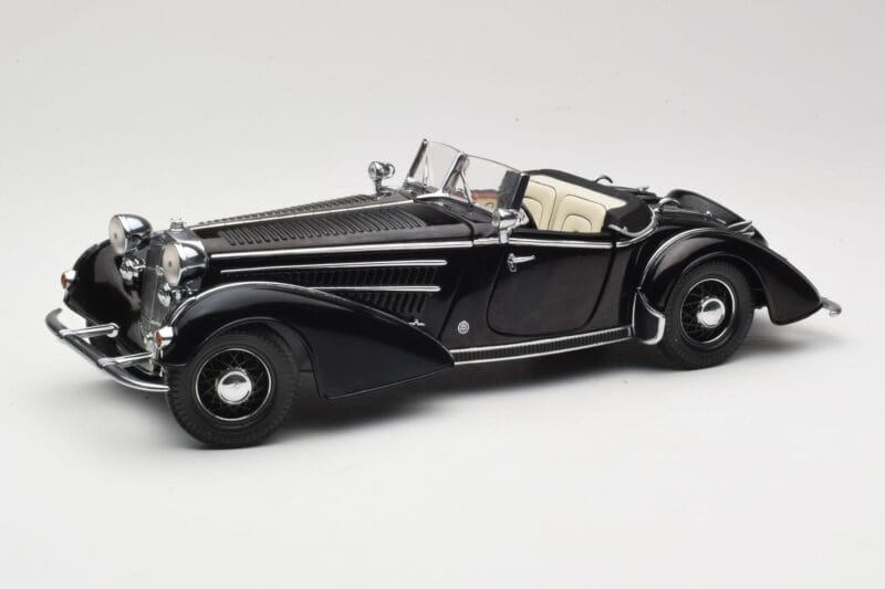 Horch 855 Roadster Negru Sun Star 1:18 2401 Metal
