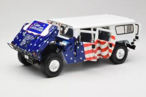 Hummer H1 AM General Gore-Lieberman Humvee America Exoto 1:18 1807 Metal - imaginea 2 din 8
