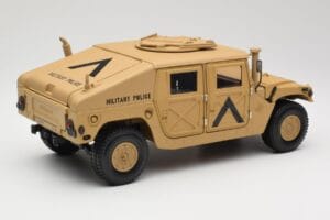 Hummer H1 AM General Military Police Exoto 1:18 01801 Metal - imaginea 3 din 8