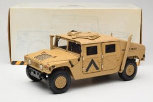 Hummer H1 AM General Military Police Exoto 1:18 01801 Metal - imaginea 8 din 8