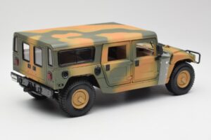 Hummer H1 Station Wagon Military Maisto 1:18 56049 Metal - imaginea 3 din 8