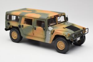 Hummer H1 Station Wagon Military Maisto 1:18 56049 Metal - imaginea 6 din 8