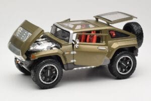 Hummer HX Concept Verde Maisto 1:18 36171 Metal - imaginea 2 din 8