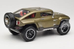 Hummer HX Concept Verde Maisto 1:18 36171 Metal - imaginea 3 din 8