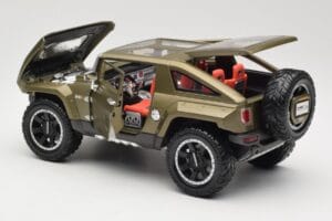 Hummer HX Concept Verde Maisto 1:18 36171 Metal - imaginea 5 din 8