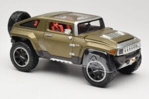 Hummer HX Concept Verde Maisto 1:18 36171 Metal - imaginea 6 din 8