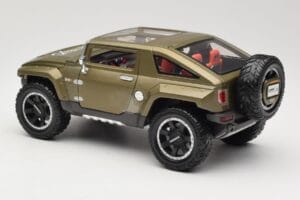 Hummer HX Concept Verde Maisto 1:18 36171 Metal - imaginea 7 din 8