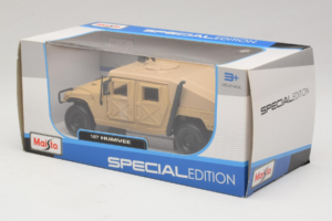 AM General Humvee Military Maisto 1:27 31974 Metal - imaginea 3 din 3