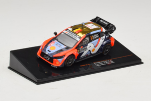 Hyundai i20 N Rally1 #1 T. Neuville / M. Wydaeghe Rally Monte Carlo 2025 IXO 1:43 RAM973C Metal - imaginea 2 din 4
