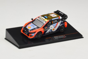 Hyundai i20 N Rally1 #8 O. Tanak / M. Jarveoja Rally Monte Carlo 2025 IXO 1:43 RAM973B Metal - imaginea 2 din 5