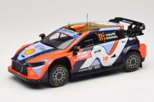 Hyundai i20 N Rally1 #11 Hyundai Shell Mobis WRT T. Neuville / M. Wydaeghe Rally Poland 2024 IXO 1:18 18RMC214 Metal