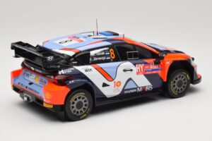 Hyundai i20 N Rally1 #8 Hyundai Shell Mobis WRT O. Tanak / M. Jarveoja Rally Chile 2024 IXO 1:18 18RMC223 Metal - imaginea 2 din 6