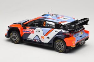 Hyundai i20 N Rally1 #8 Hyundai Shell Mobis WRT O. Tanak / M. Jarveoja Rally Chile 2024 IXO 1:18 18RMC223 Metal - imaginea 5 din 6