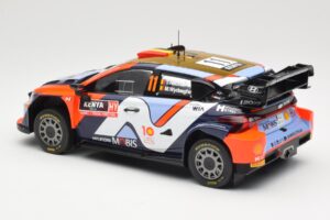 Hyundai i20 N Rally1 WRC Hybrid #11 T. Neuville / M. Wydaeghe Safari Rally Kenya 2024 IXO 1:18 18RMC208 Metal - imaginea 5 din 6