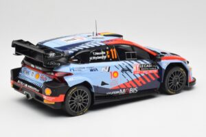 Hyundai i20 N Rally1 WRC #11 T. Neuville / M. Wydaeghe Rally Monte Carlo Winner 2024 IXO 1:18 18RMC194 Metal - imaginea 2 din 6
