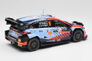 Hyundai i20 N Rally1 WRC #8 O. Tänak / M. Järveoja Rally Monte Carlo Night Version 2024 IXO 1:18 18RMC195 Metal - imaginea 2 din 6