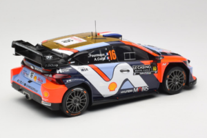 Hyundai i20 N WRC #16 A. Fourmaux / A. Coria Rally Monte Carlo 2025 IXO 1:18 18RMC230A Metal - imaginea 2 din 6