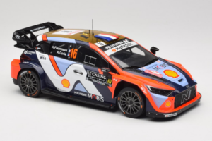 Hyundai i20 N WRC #16 A. Fourmaux / A. Coria Rally Monte Carlo 2025 IXO 1:18 18RMC230A Metal - imaginea 4 din 6