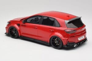 Hyundai i30 N PD Prior Design Engine Roșu Otto 1:18 OT1112 Rășină - imaginea 5 din 6