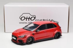 Hyundai i30 N PD Prior Design Engine Roșu Otto 1:18 OT1112 Rășină - imaginea 6 din 6