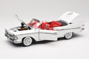 Imperial Crown Cabriolet Alb Road Signature 1:18 20138 Metal - imaginea 2 din 8