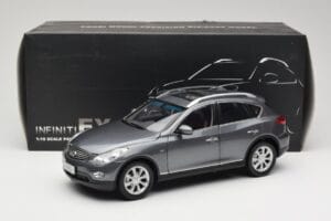 Infiniti EX25 J50 Grey Metallic Paudi Model 1:18 81L0049 Metal - imaginea 8 din 8