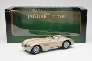 Jaguar C-Type Bronz AUTOart 1:18 73502 Metal - imaginea 8 din 8