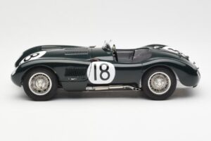 Jaguar C-Type #18 T. Rolt / D. Hamilton 24 Hours of Le Mans Winner 1953 CMC 1:18 M-195 Metal - imaginea 3 din 6
