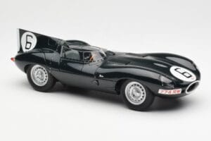 Jaguar D-Type #6 M. Hawthorn / I. Bueb Team Jaguar Cars Ltd 24 Hours of Le Mans 1955 AUTOart 1:18 85586 Metal - imaginea 4 din 6