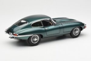 Jaguar E-Type 3.8 Series 1 Verde Închis Kyosho 1:18 08954DG Metal - imaginea 3 din 8