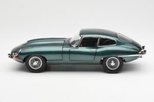Jaguar E-Type 3.8 Series 1 Verde Închis Kyosho 1:18 08954DG Metal - imaginea 4 din 8