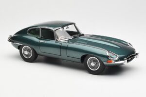 Jaguar E-Type 3.8 Series 1 Verde Închis Kyosho 1:18 08954DG Metal - imaginea 6 din 8