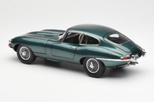 Jaguar E-Type 3.8 Series 1 Verde Închis Kyosho 1:18 08954DG Metal - imaginea 7 din 8