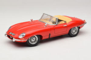 Jaguar E-Type Series 1 Cabriolet Roșu Bburago 1:18 3038 Metal