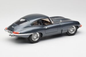 Jaguar E-Type Gri Bburago 1:18 30018 Metal - imaginea 3 din 8