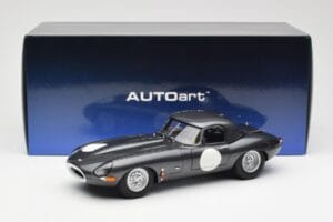 Jaguar E-Type Series 1 Coupe Lightweight Gri Închis AUTOart 1:18 73647 Metal - imaginea 8 din 8