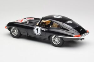 Jaguar E-Type Series 1 #1 British Racing Green Bburago 1:18 3018-M3 Metal - imaginea 7 din 8