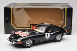 Jaguar E-Type Series 1 #1 British Racing Green Bburago 1:18 3018-M3 Metal - imaginea 8 din 8