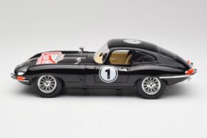 Jaguar E-Type Series 1 #1 British Racing Green Bburago 1:18 3018-M3 Metal - imaginea 4 din 8