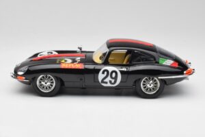 Jaguar E-Type #29 Negru Bburago 1:18 3018-M4 Metal - imaginea 4 din 8