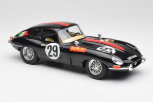 Jaguar E-Type #29 Negru Bburago 1:18 3018-M4 Metal - imaginea 6 din 8