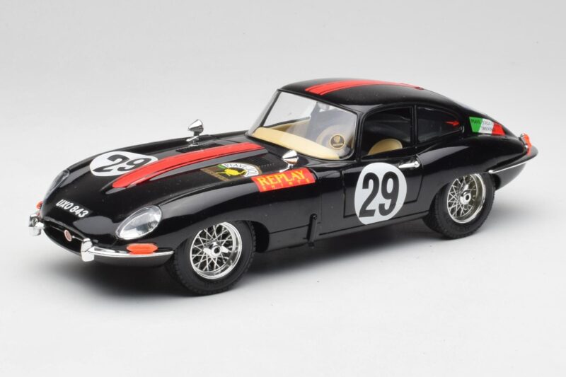 Jaguar E-Type #29 Negru Bburago 1:18 3018-M4 Metal